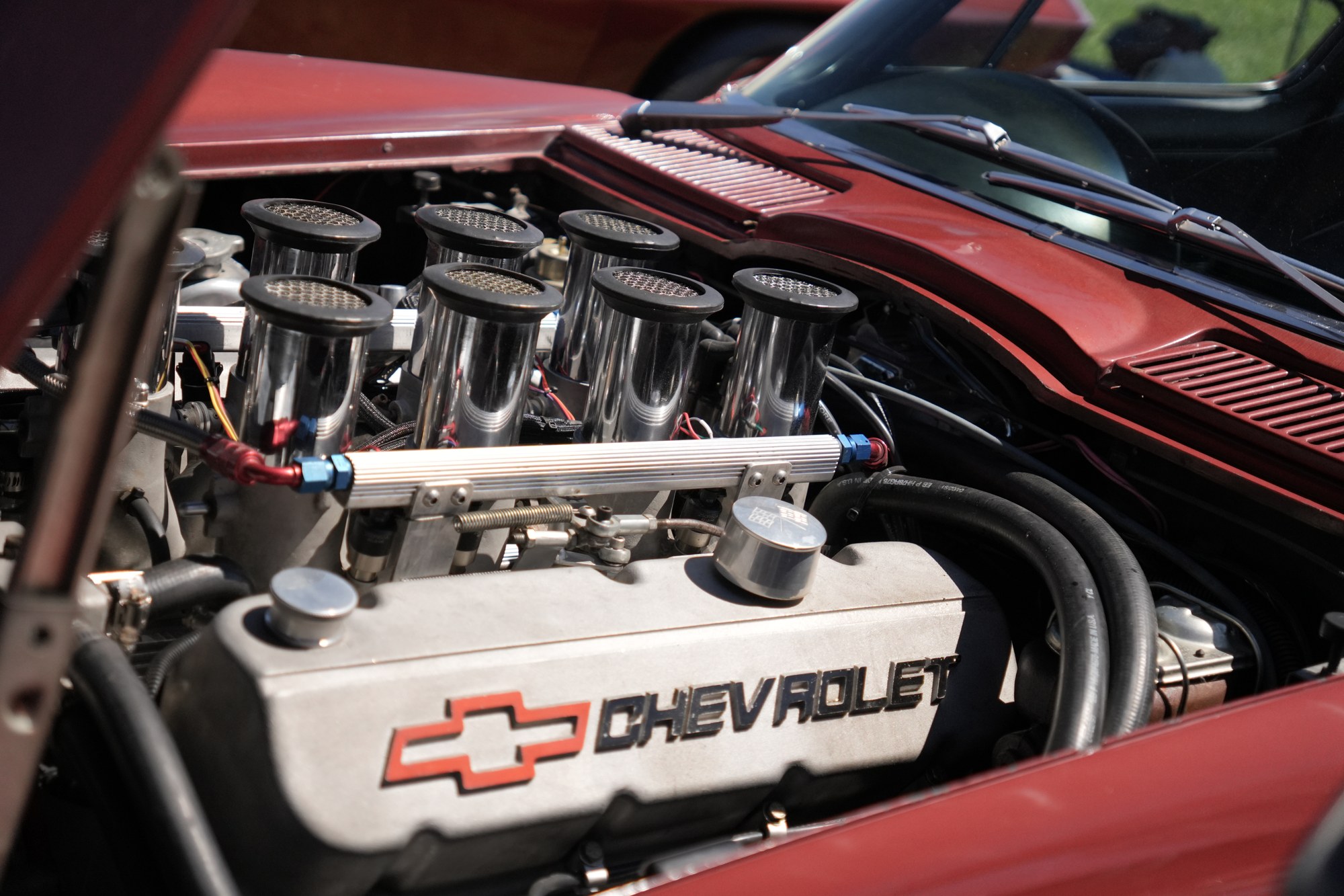 Chevrolet engine detail