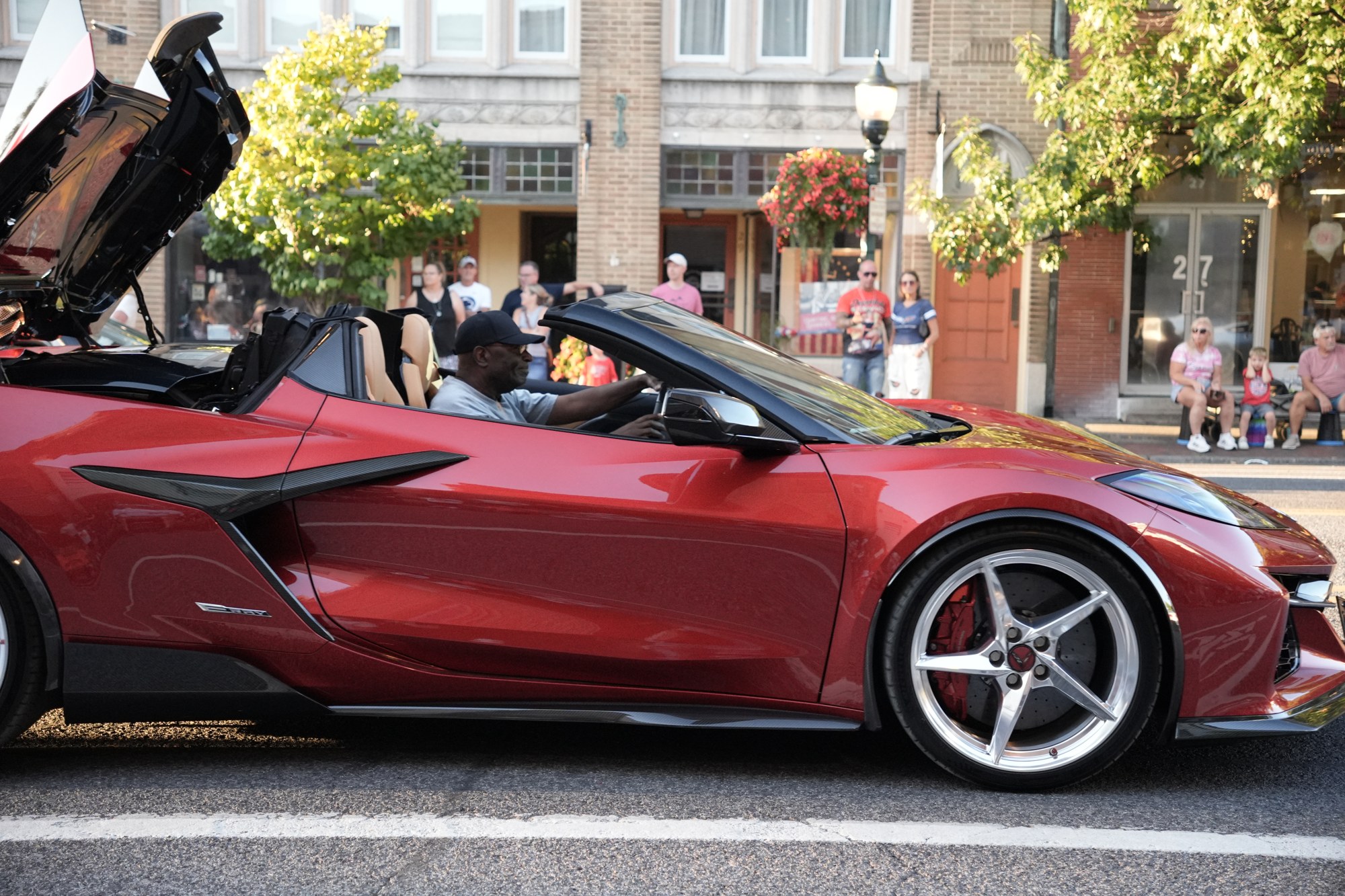 Corvette at the downtown event