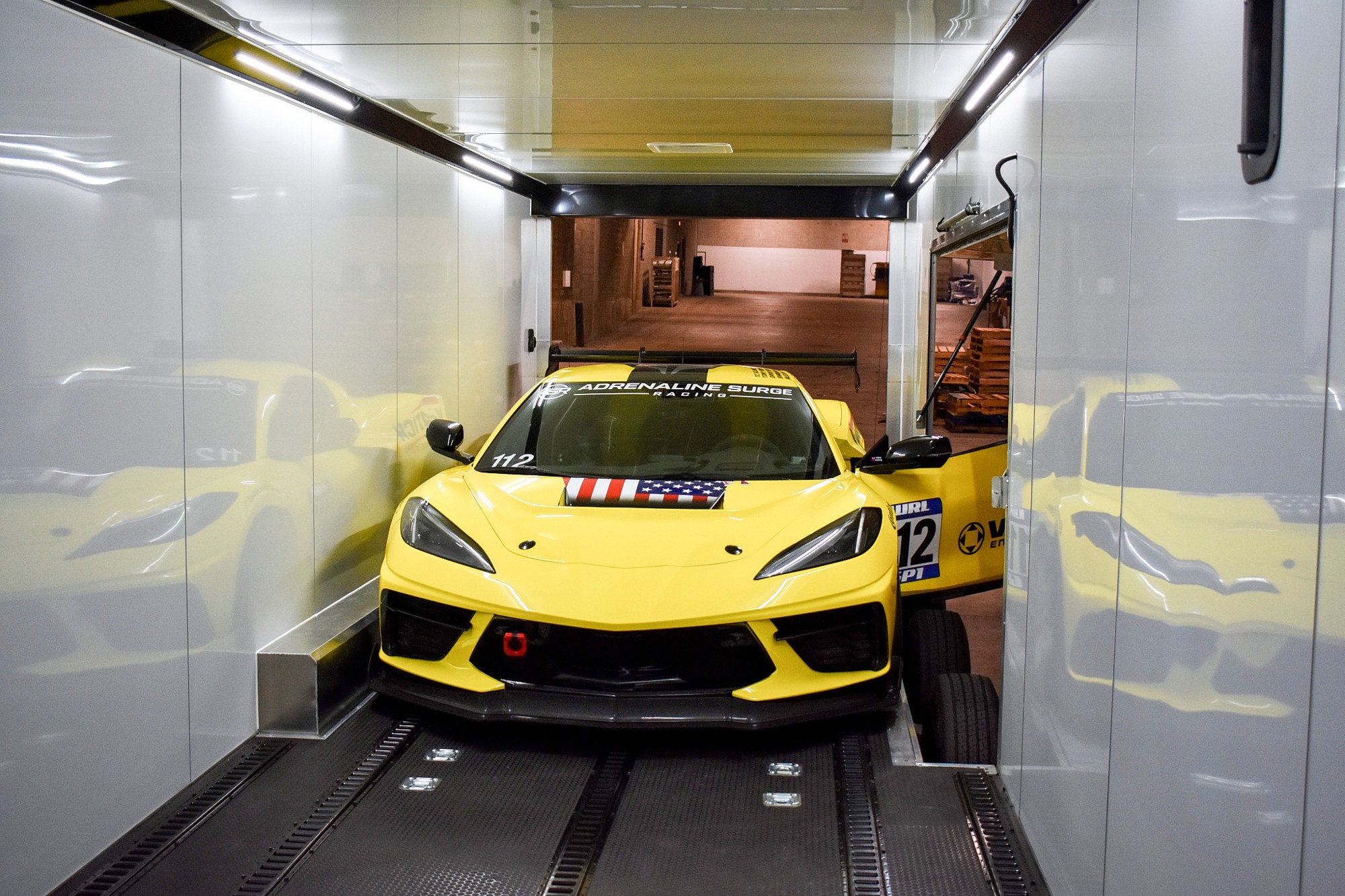 Corvette arriving for HPX